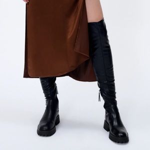 Zara Over The Knee Boots